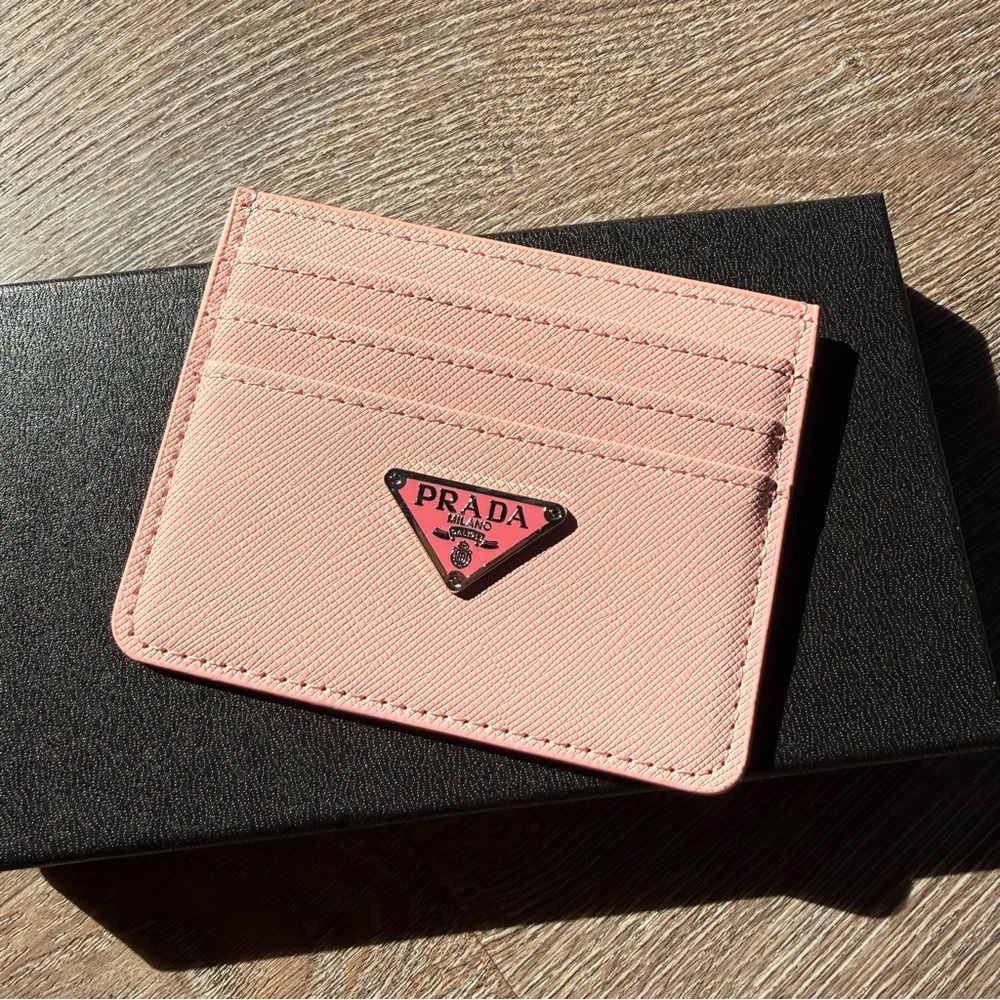 Prada Blush Pink Card Holder